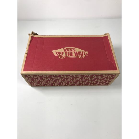 Vans Men's NIB Blue Checker Flame Skate Low Top Lace Up Shoes Sneakers Ward - Picture 2 of 13